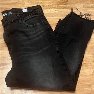 Old Navy Women's Black Straight Leg Jeans